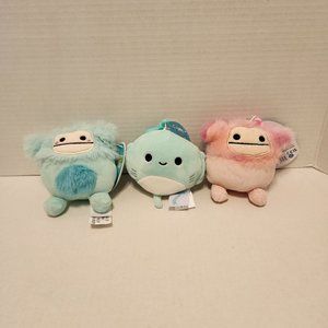 Squishmallows Clips lot of 3 New with Tags Bundle #2